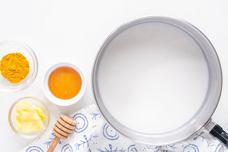 Turmeric tea recipe step 1 