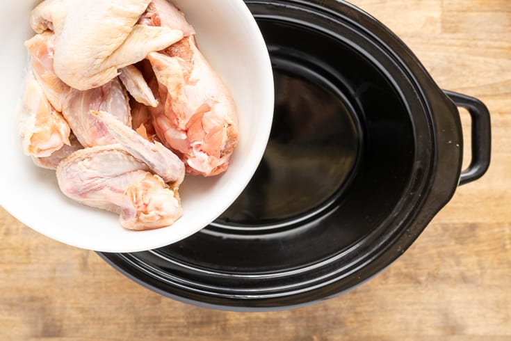 Chicken bone broth step 2 