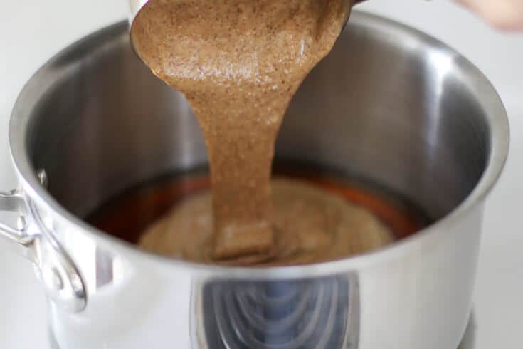 No-bake coconut cookies recipe step 2 