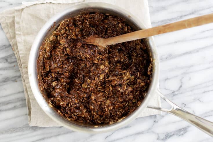 No-bake coconut cookies recipe step 3 